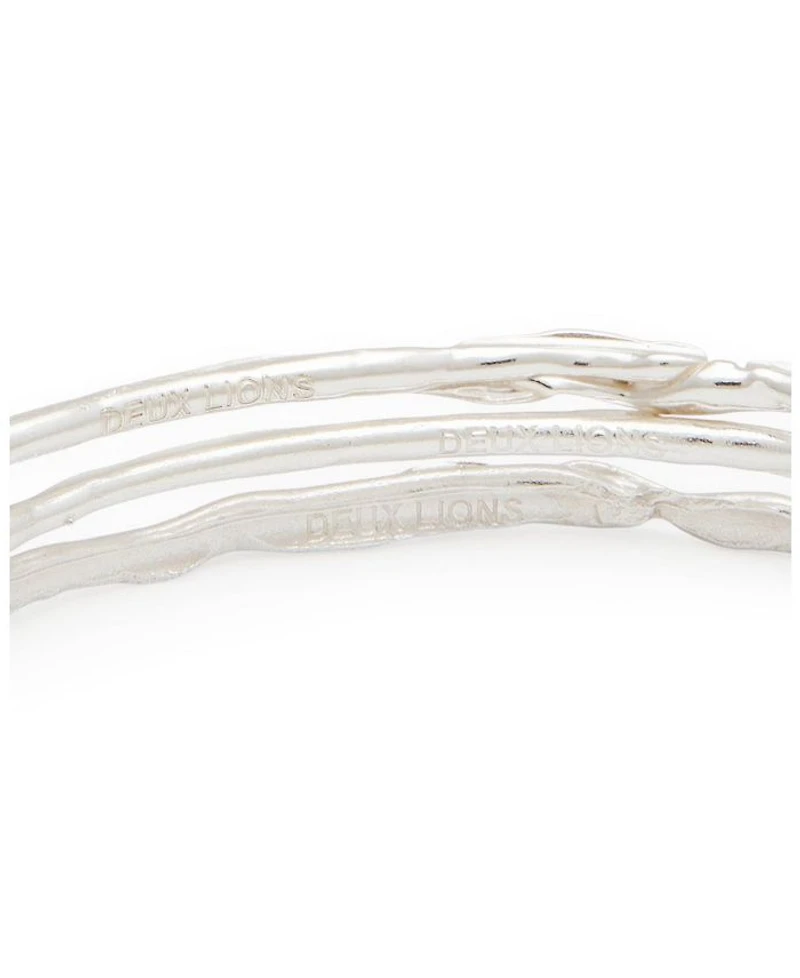 Terra Bangle Set in Silver