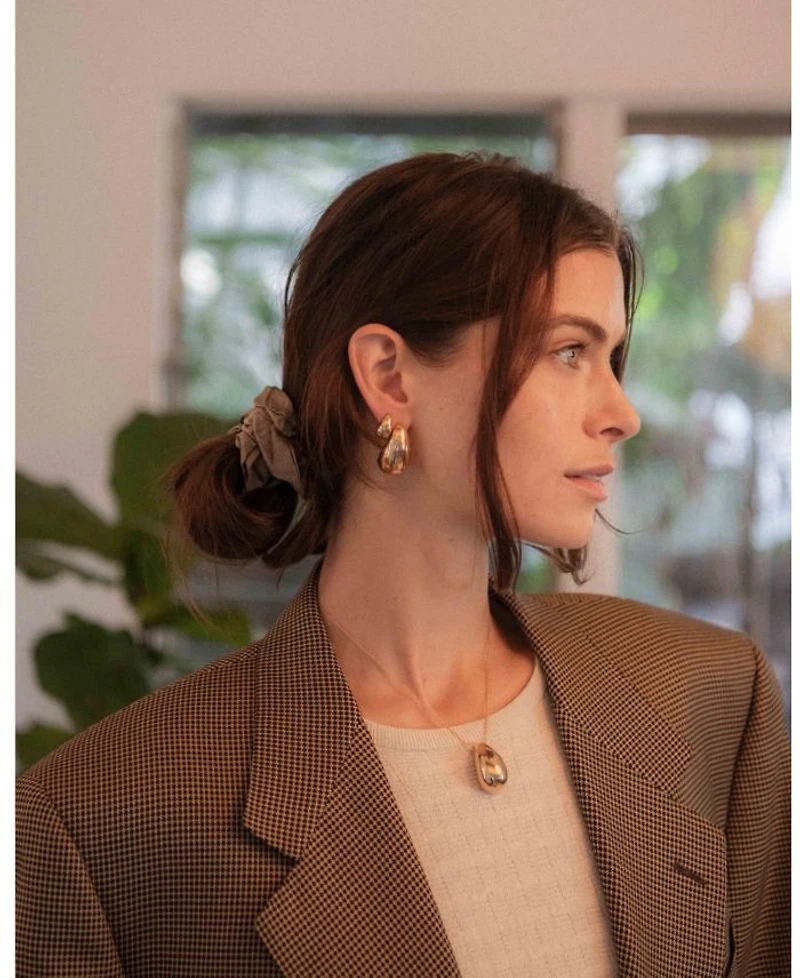 Mini Honeydrop Earrings in Gold