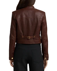 Vintage Edge Nappa Leather Jacket