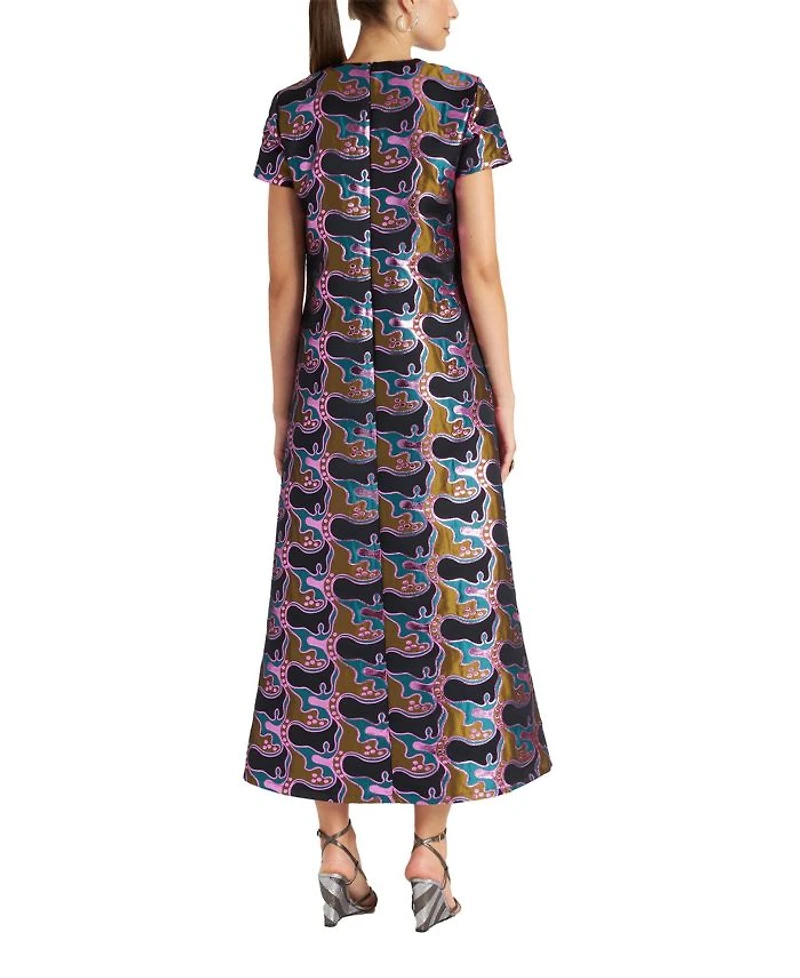 Super Swing Dress Spritz Blue Petro