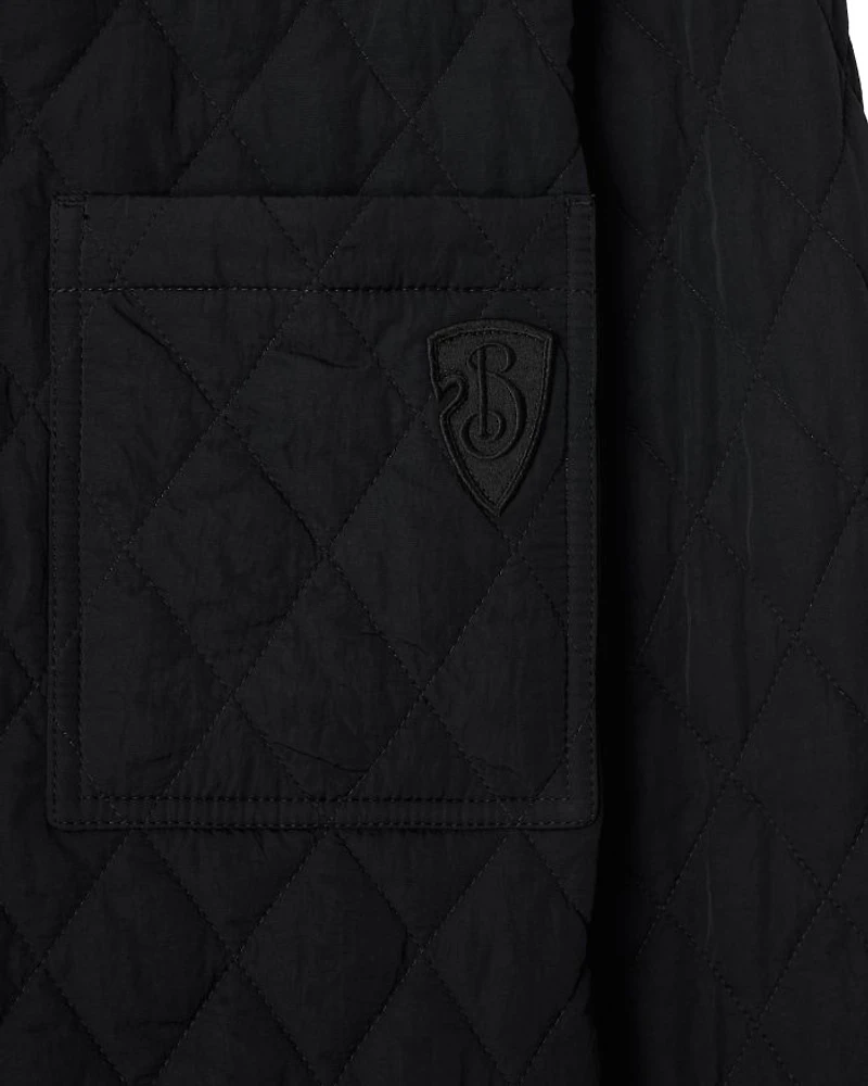 Classics Nylon & Cotton Quilted Reversible Shirt Jacket