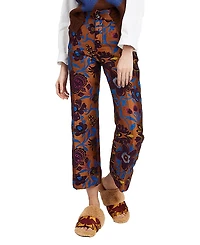 La DoubleJ Hendrix Pants Selva Jacquard Brown