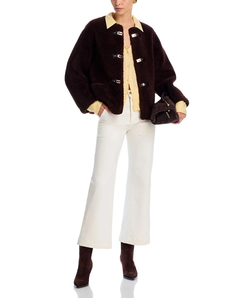 Clifford Cropped Ankle Jeans White