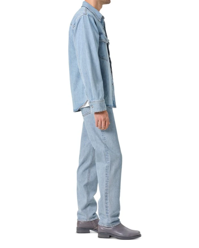Waldon Relaxed Fit Straight Leg Jeans Circuit Blue