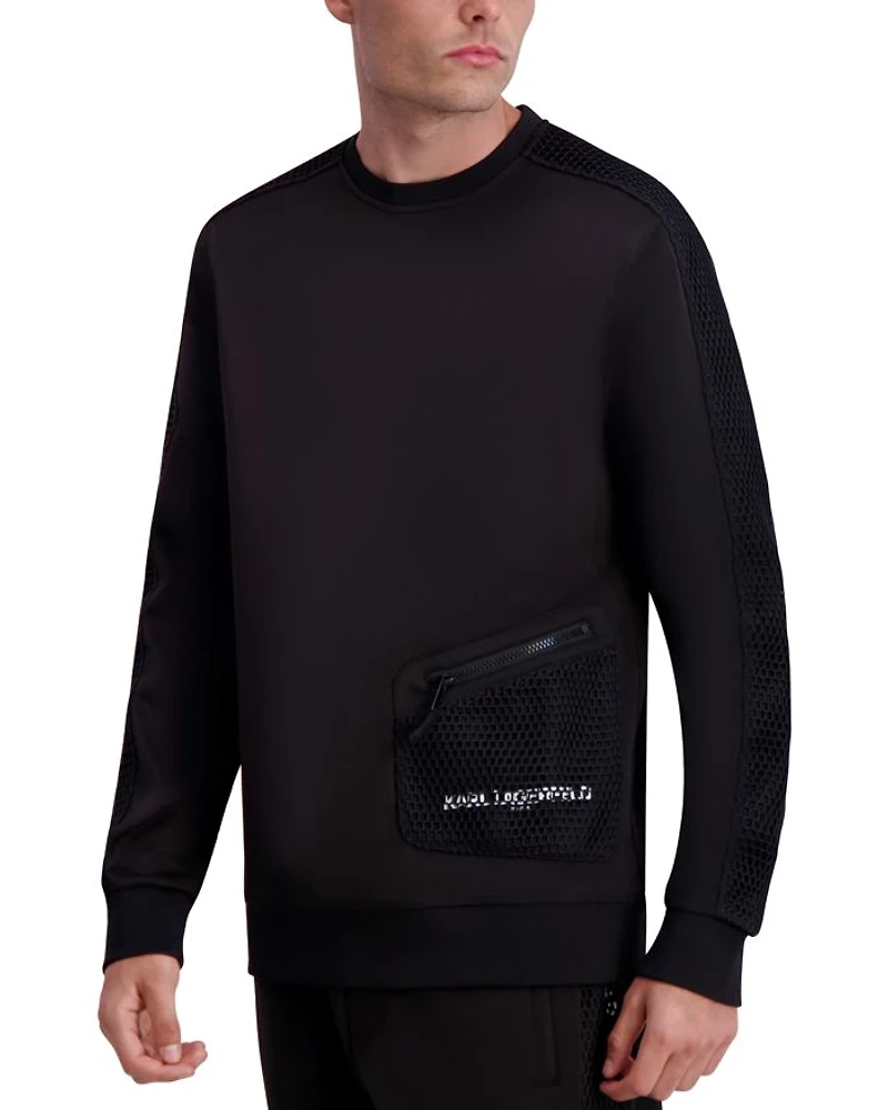 Scuba Mesh Sweatshirt