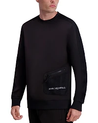 Scuba Mesh Sweatshirt