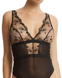 Written The Stars Lace Teddy Bodysuit