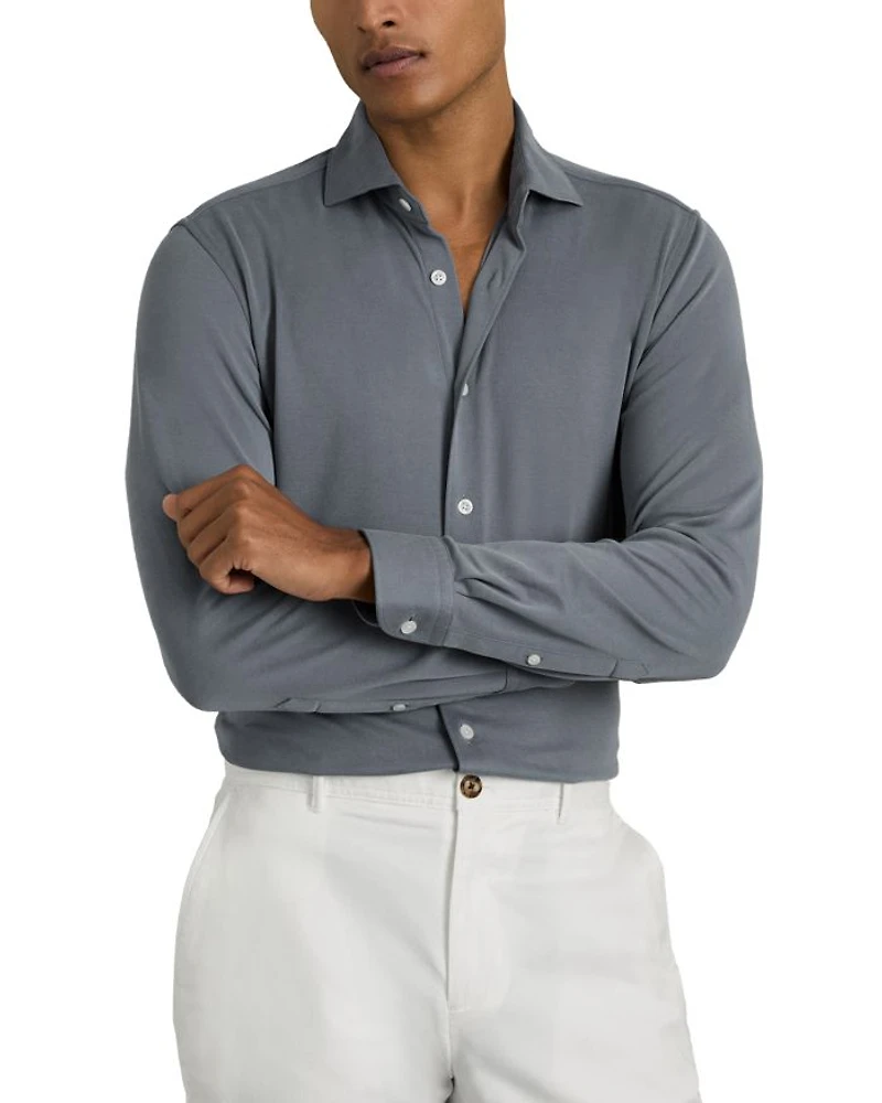 Bobby Cutaway Button Front Shirt