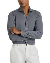 Bobby Cutaway Button Front Shirt