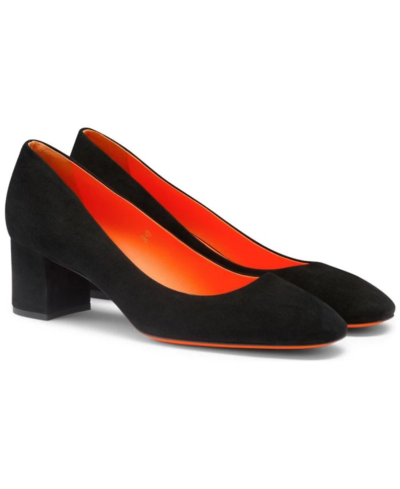 Women's Fight Suede Low-Heel Pump