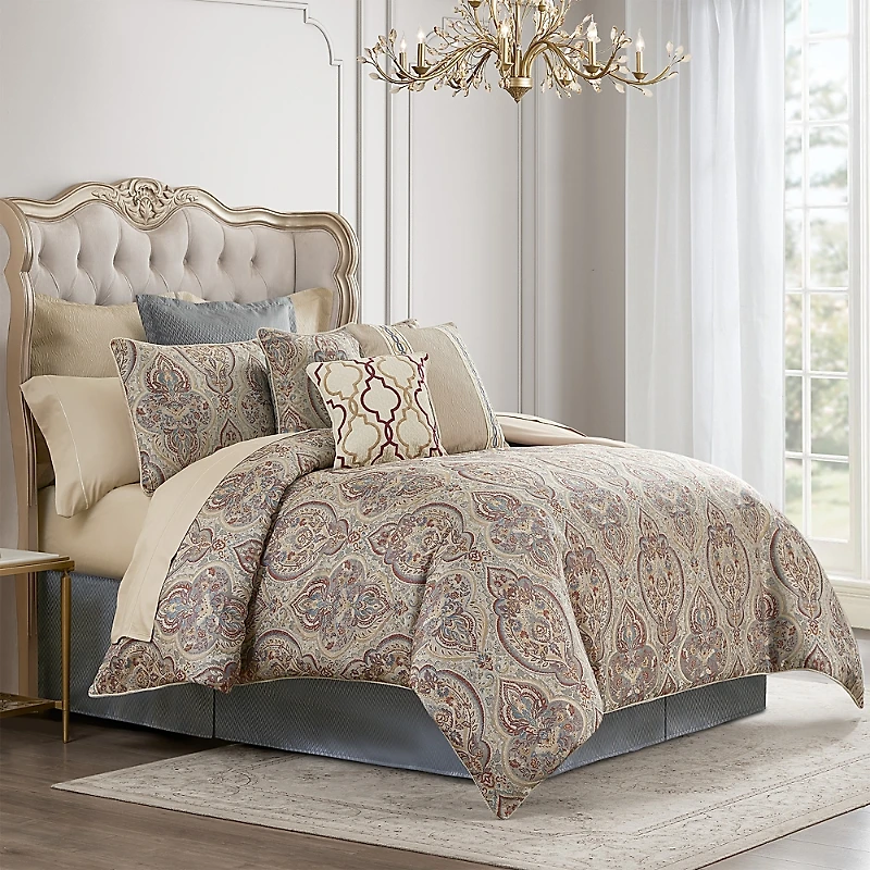 Waterford Lewiston 4 Piece Comforter Set, California King