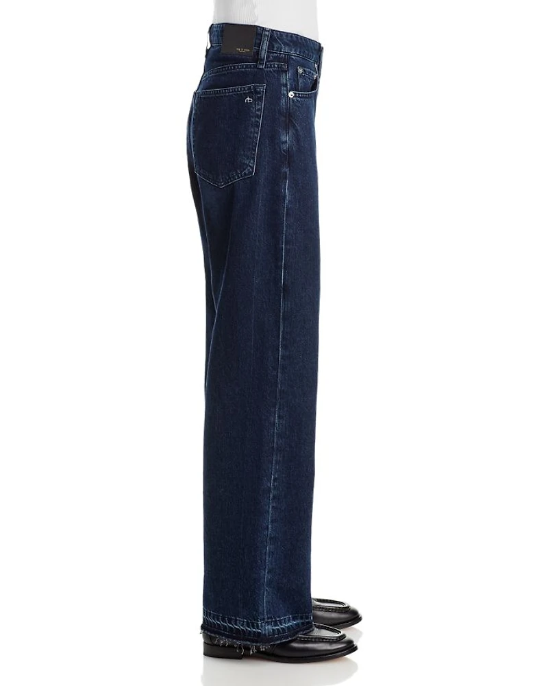 Logan High Rise Wide Leg Jeans Elenna