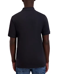 Half Zip Signature Logo Polo Shirt