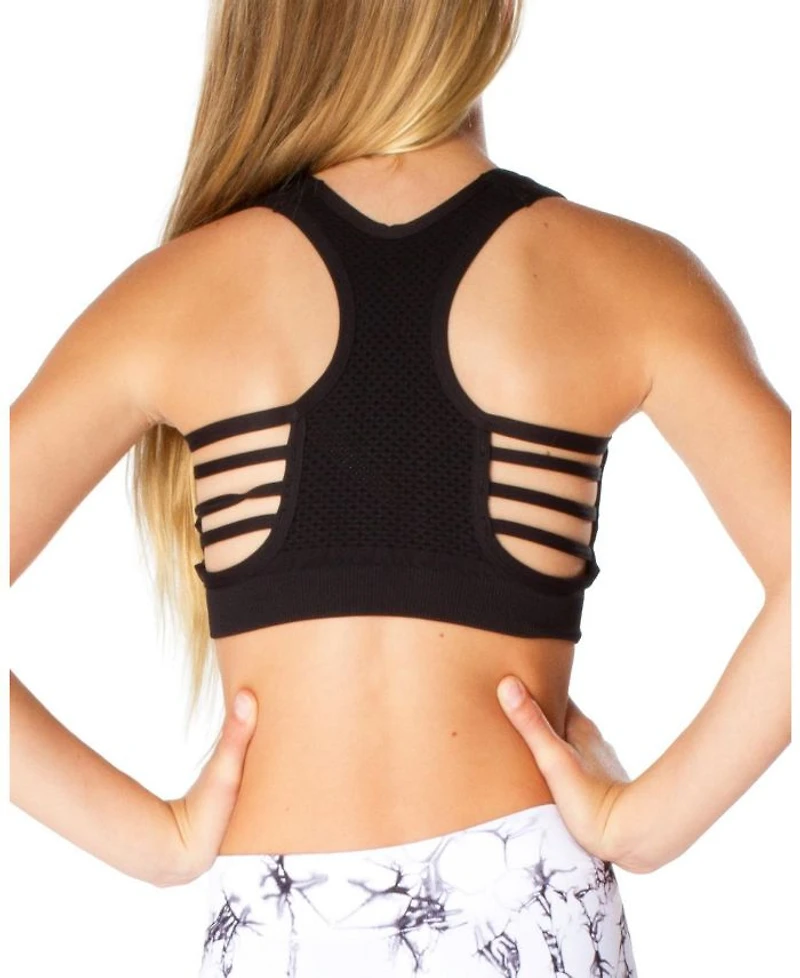 Side Line Sports Bra - (7-14 Big Kid