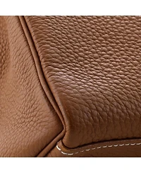 Kelly 28 Handbag Brown Togo with Gold Hardware