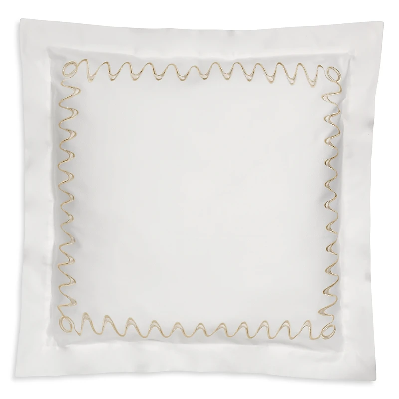 Dea Palm Beach Tc Pelago Embroidery Euro Sham