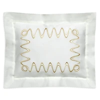 Dea Palm Beach Tc Pelago Embroidery Boudoir Sham