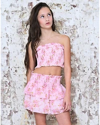 Girls' Brooke Bouquet Skirt - Big Kid