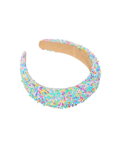 Malibu Sugar Girls' Confetti Puff Headband