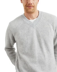 Ansel Textured V Neck Sweater