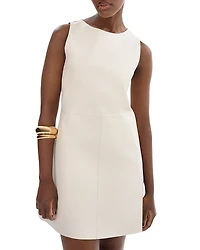 Lamarque Lozana Reversible Leather Mini Dress