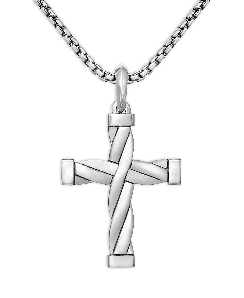 David Yurman Men's Dy Helios Cross Pendant