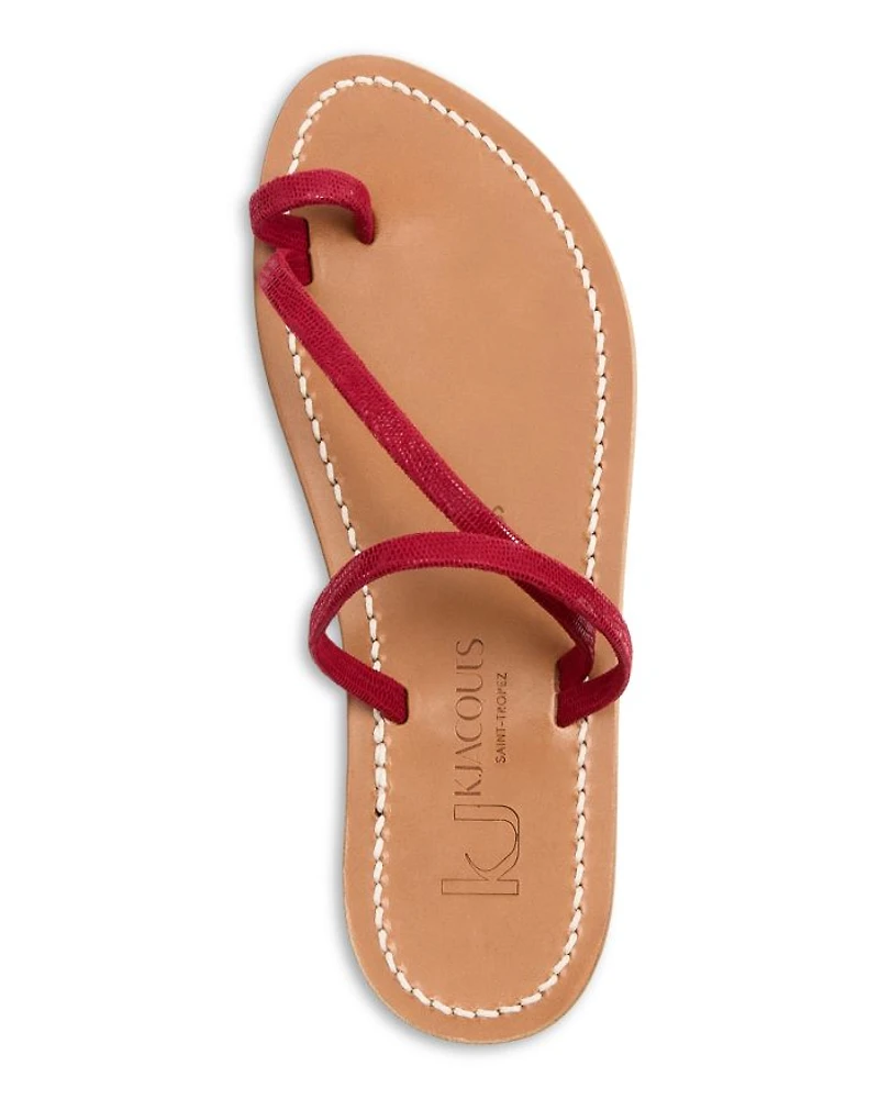 Women's Actium Embossed Strappy Sandals