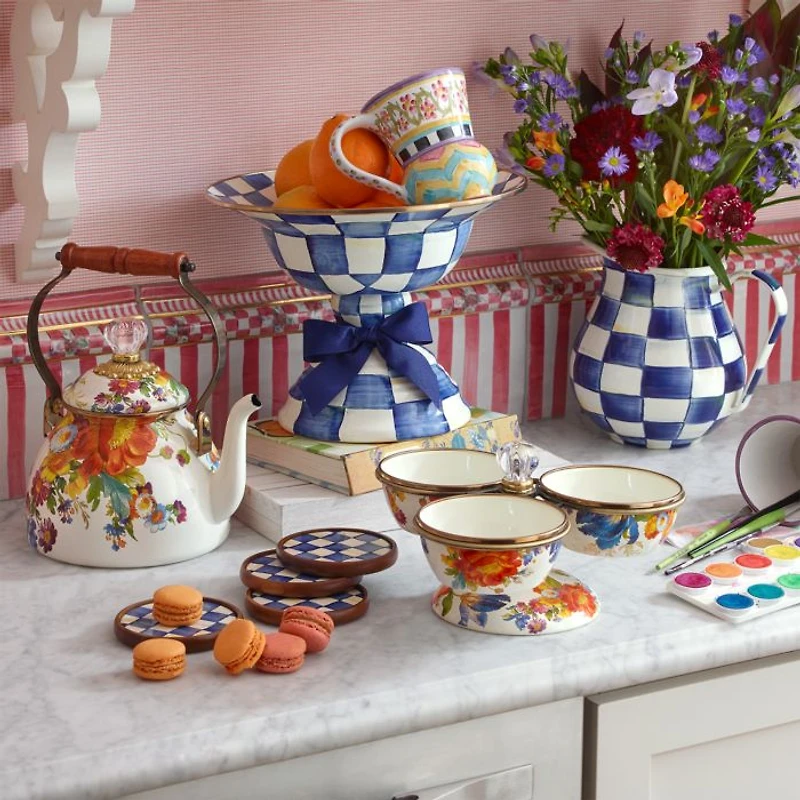 Royal Check Pitcher