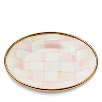 Rosy Check Appetizer Plates, Set of 4