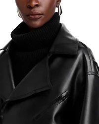 Oversized Moto Jacket