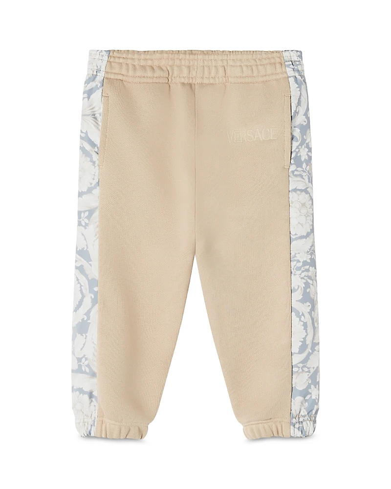 Versace Boys' Barocco Embroidered Fleece Sweatpants - Baby, Little Kid