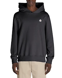 Moncler Cotton Logo Patch Hoodie