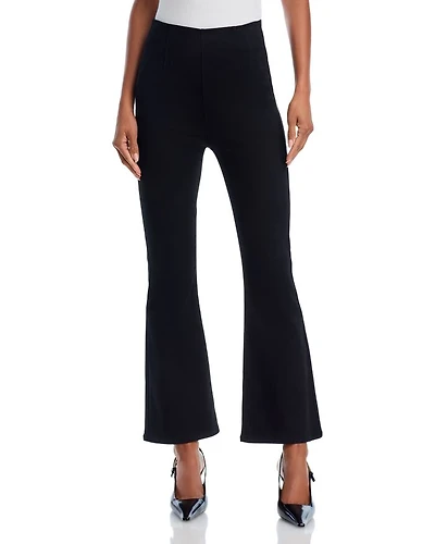 Carson Off Duty Flare Ankle Jeans Onyx