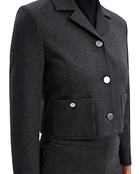 Boxy Cropped Jacket