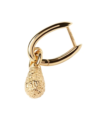 Pdpaola Women's Popcorn Jupiter Single Hoop