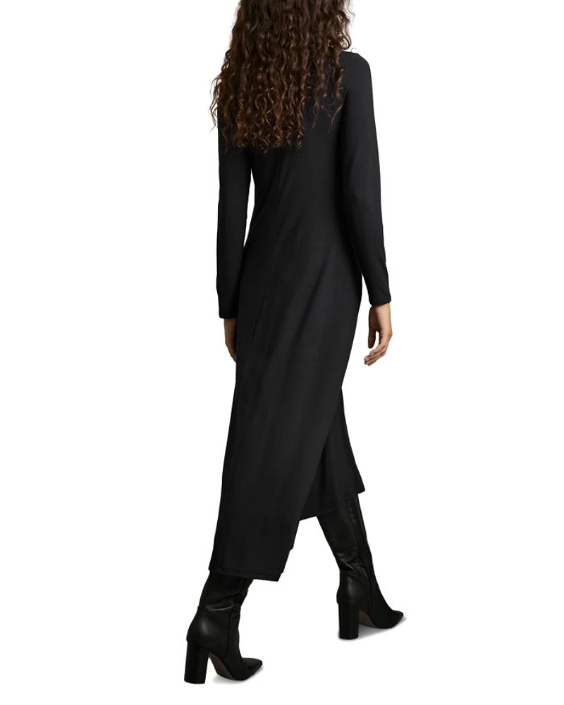 Ivy Ruched Midi Dress