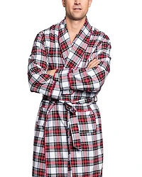 Brushed Cotton Westminster Tartan Robe