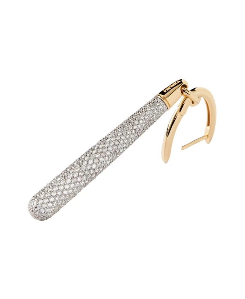 Women's Pave Supreme Jupiter Single Hoop