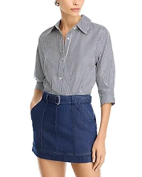 Simkhai Harlowe Mixed Media Mini Dress