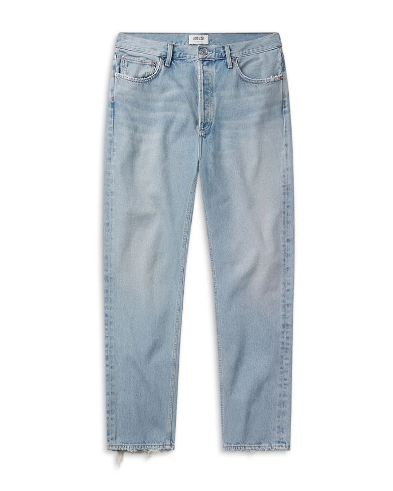 90s Relaxed Fit Mid Rise Jeans Force Blue
