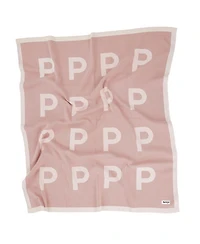 Unisex Ballet Pink Multi Letter Blanket - Baby, Little Kid