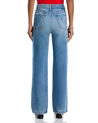 The Rambler Sneak High Rise Wide Straight Jeans Tcb