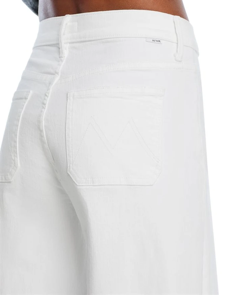 High Rise Patch Pocket Wide Leg Jeans Fairest of Them All