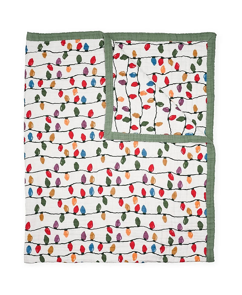 Little Unicorn Unisex Cotton Muslin Quilted Throw