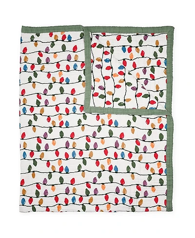 Little Unicorn Unisex Cotton Muslin Quilted Throw