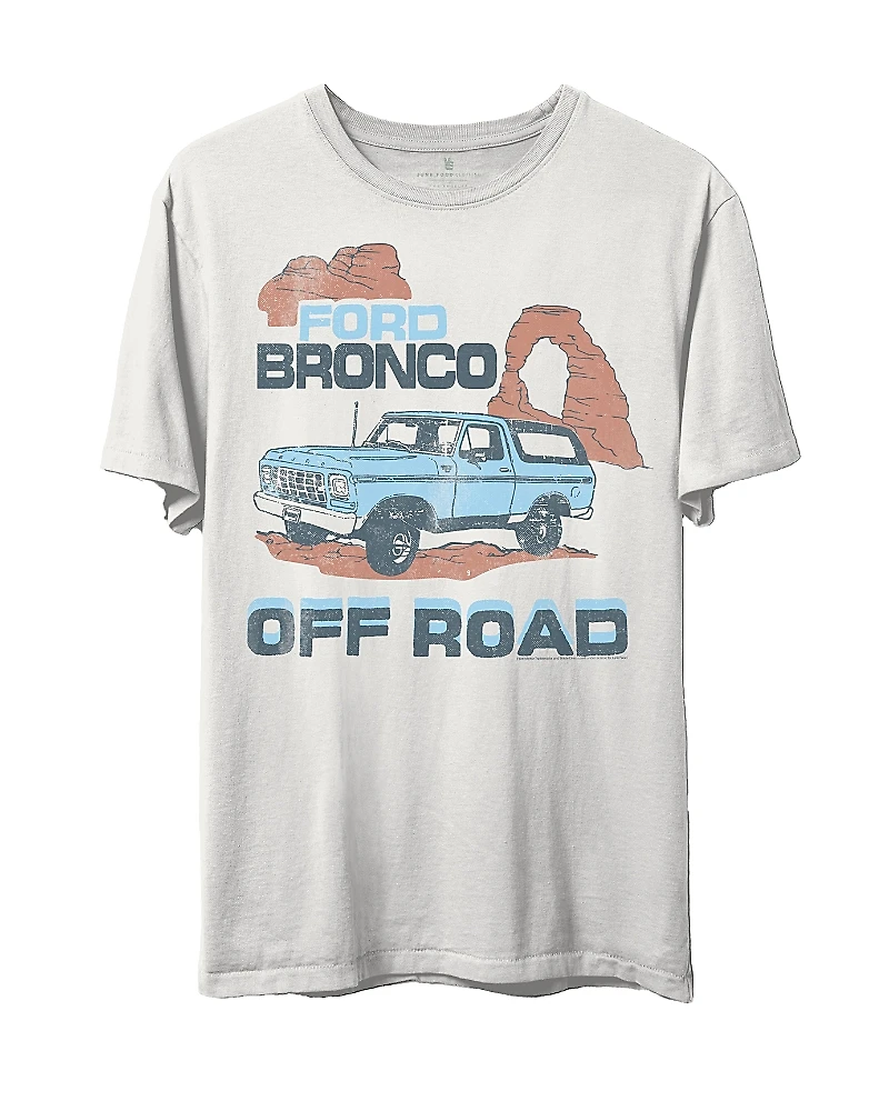 Junk Food Clothing Unisex Ford Bronco Off Road Flea Market Tee