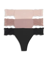 b.bare Thongs, Set of 3