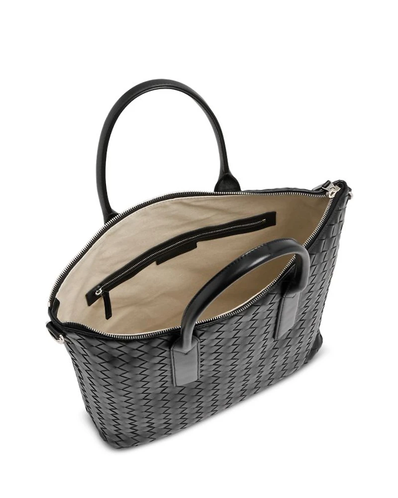 Intrecciato Leather Tote