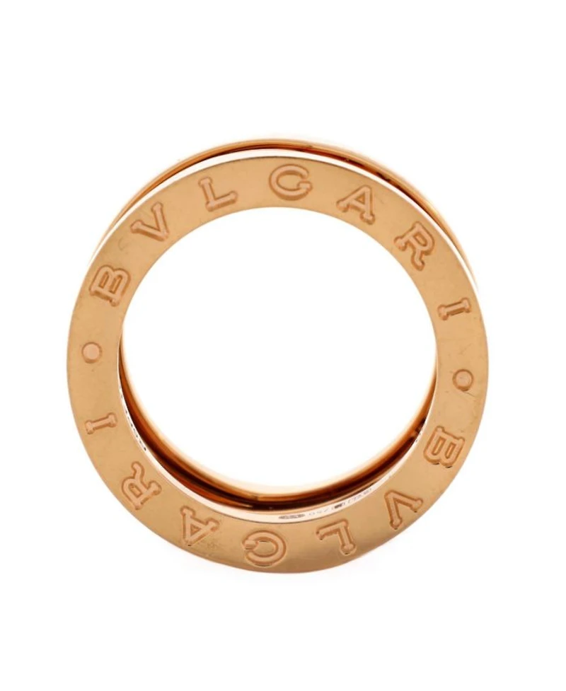 B.Zero1 Design Legend Zaha Hadid Three Band Ring 18K Rose Gold