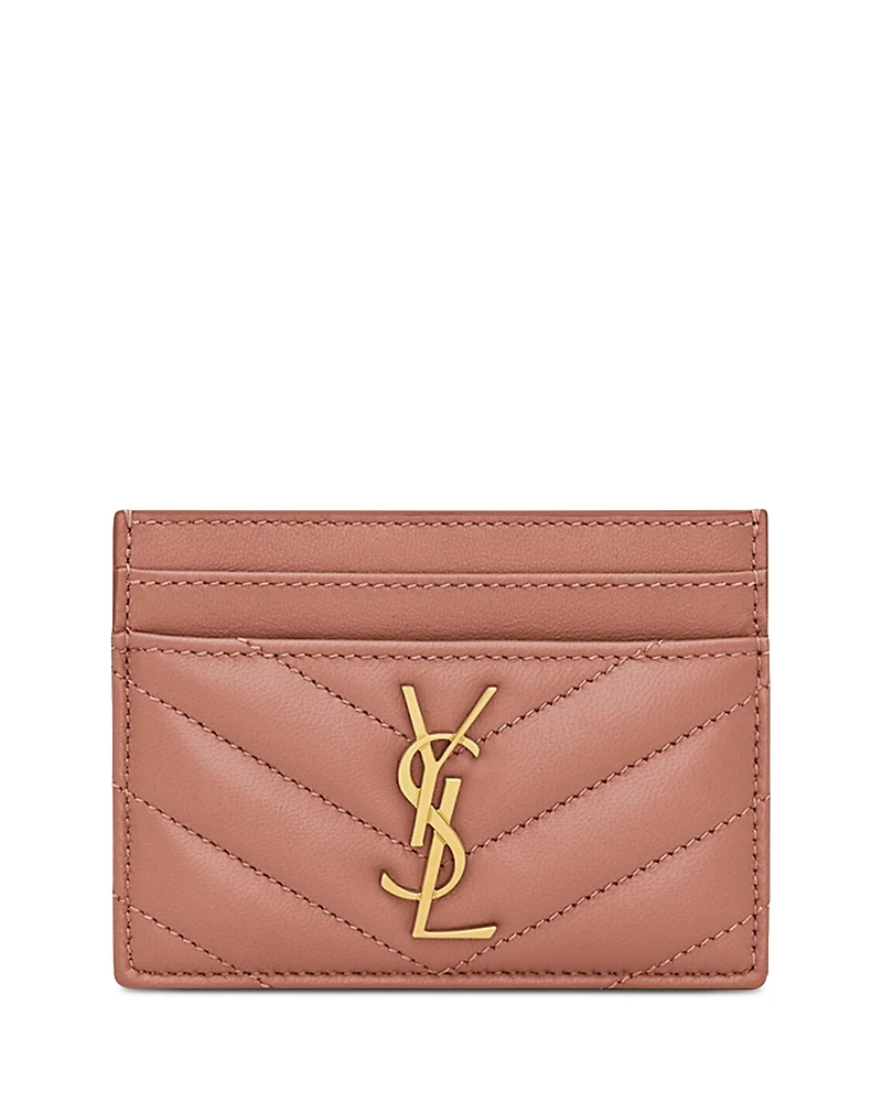 Saint Laurent Cassandre Matelasse Card Case
